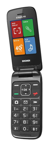 Brondi Strike 4G 7,11 cm (2.8") Sort Begynder telefon