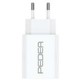 PEDEA 60040100 oplader til mobil enhed Universel Hvid Vekselstrøm Hurtig opladning Indendørs