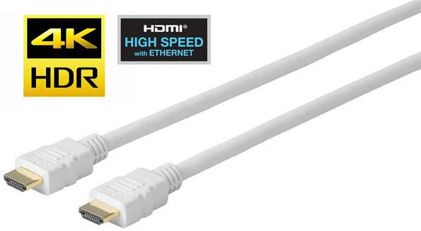 Vivolink PROHDMIHD10W HDMI-kabel 10 m HDMI Type A (Standard) Hvid