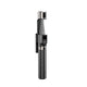 DUDAO F18 Selfie Stick Black Passiv holder Mobiltelefon/Smartphone Sort