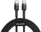 Baseus CATKLF-HG1 USB-kabel 2 m USB C 0,48 Gbit/sek. 60 W Sort