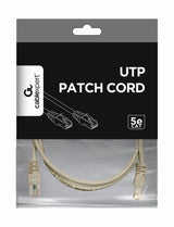 Gembird CAT5e UTP Patch cord, grey, 1 m
