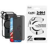 PanzerGlass ® | CARE™ by ® 3-in-1 Privacy Pakke iPhone 16