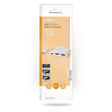 Nedis CCGB64770WT01 dockingstation Ledningsført USB Type-C Hvid