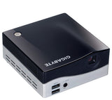 GIGABYTE BRIX Standard-kast projektor 75 ANSI lumens DLP WVGA (854x480) Sort, Sølv