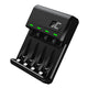 Green Cell GC VitalCharger batterioplader Husholdningsbatteri USB