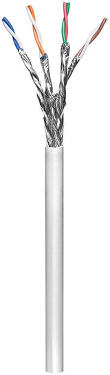 Goobay 93956 netværkskabel Grå 100 m Cat6 S/FTP (S-STP)
