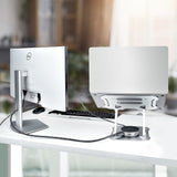 StarTech.com ADJ-LAPTOP-RISER laptop stativ Sølv