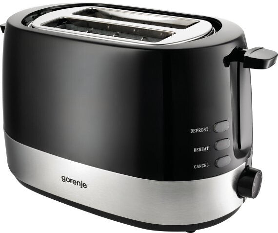 Gorenje T850BK 7 2 skive(r) 850 W Sort, Sølv