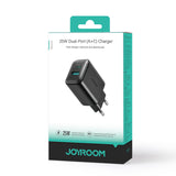 JOYROOM JR-TCF13 oplader til mobil enhed Smartphone Sort Vekselstrøm Hurtig opladning Indendørs