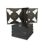 MediaRange BOX34-6 optisk disk etui Smykkeboks 6 diske Sort