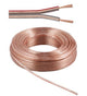 Goobay LSK 2x2.5 - 25m lydkabel Transparent