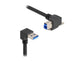 DeLOCK 80481 USB-kabel USB 3.2 Gen 1 (3.1 Gen 1) 1 m USB A USB B 5 Gbit/sek. Sort