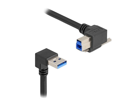DeLOCK 80481 USB-kabel USB 3.2 Gen 1 (3.1 Gen 1) 1 m USB A USB B 5 Gbit/sek. Sort