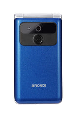 Brondi Amico Prezioso 7,11 cm (2.8") Blå Senior telefon