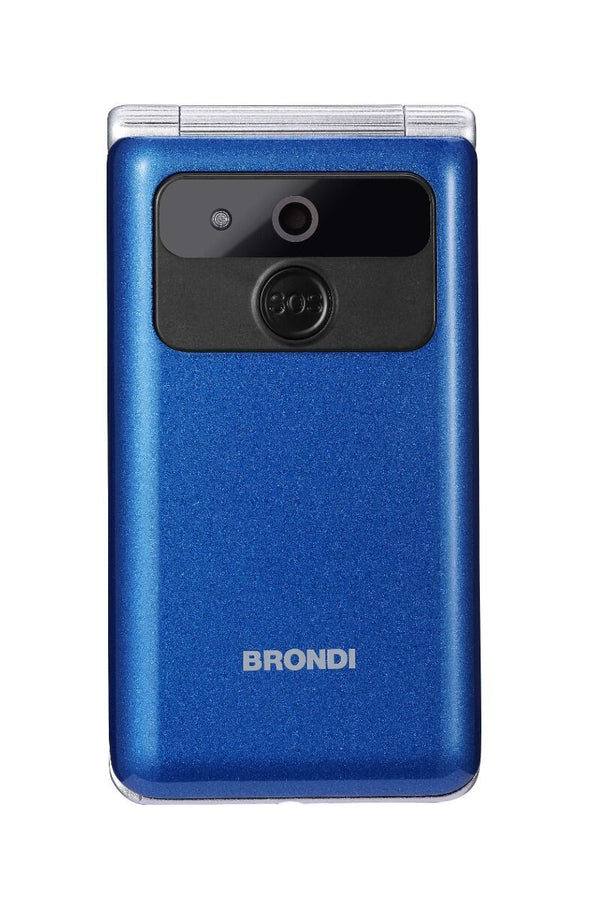 Brondi Amico Prezioso 7,11 cm (2.8") Blå Senior telefon