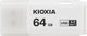 Kioxia TransMemory U301 USB-nøgle 64 GB USB Type-A 3.2 Gen 1 (3.1 Gen 1) Hvid