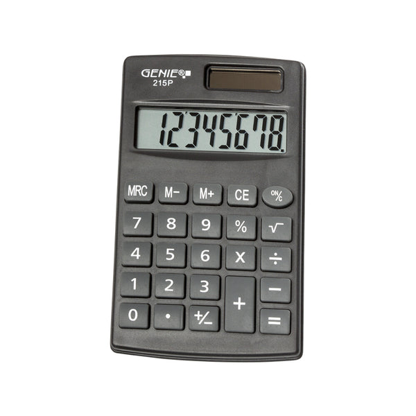 Genie 215 P regnemaskine Lomme Basis Sort
