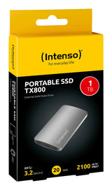 Intenso TX800 1 TB USB Type-C USB 3.2 Gen 2x2 Anthracit
