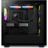 NZXT Kraken 280 RGB Processor Alt-i-en væskekøler 14 cm Sort 1 stk