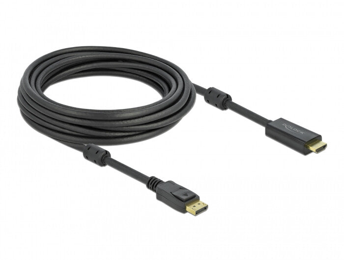 DeLOCK 85959 videokabel adapter 7 m DisplayPort HDMI Sort