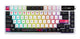 ASUS ROG Azoth X tastatur Spil USB + RF Wireless + Bluetooth Schweizisk Sort, Hvid