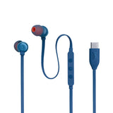 JBL Tune 310C Headset Ledningsført I ørerne Opkald/musik USB Type-C Blå