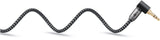 Goobay 65282 lydkabel 3 m 3.5mm TRS Sort, Sølv