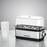 Rommelsbacher ER 300 æggekoger 3 æg 300 W Rustfrit stål, Transparent