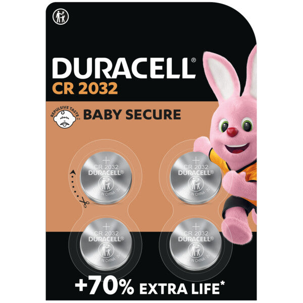 Duracell 119376 husholdningsbatteri Engangsbatteri CR2032 Lithium