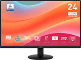 MSI Pro MP242L computerskærm 60,5 cm (23.8") 1920 x 1080 pixel Fuld HD LCD Sort