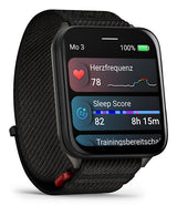 Garmin Venu X1 5,08 cm (2") AMOLED Digital 448 x 486 pixel Berøringsskærm Sort Wi-Fi GPS (satellit)