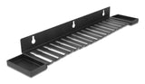 DeLOCK 67180 kabelorganisator Væg Kabelholder Sort