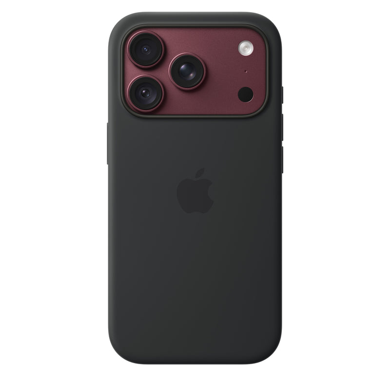 Apple Silikone-etui med MagSafe til iPhone 18 Pro – sort