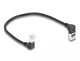 DeLOCK 80291 netværkskabel Sort 0,25 m Cat6a S/FTP (S-STP)