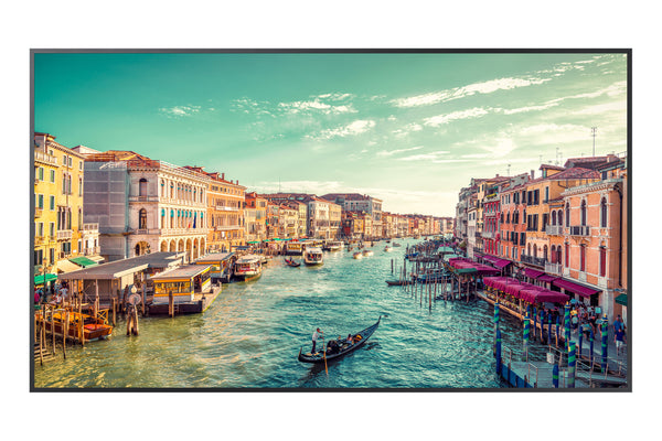 Samsung QB98T-B Digital fladpaneldisplay 2,49 m (98") LCD Wi-Fi 350 cd/m² 4K Ultra HD Sort Indbygget processer Tizen 4.0