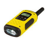 Motorola Talkabout T92 H2O to-vejs radio 16 kanaler 446.00625 - 446.19375 MHz Sort, Gul