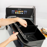 Taurus GRILL 360 XL Enkelt 10 L 2800 W Varmluftsteger Sort