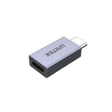 UNITEK A1038GY01 kabel kønsskifter USB-C Mørkegrå