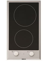 Beko HDCC 32200 X kogeplade Sort Indbygget Keramisk 2 zone(s)