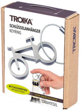 TROIKA BTO24/MA nøglering og kasse Grå