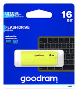 Goodram UME2 USB-nøgle 16 GB USB Type-A 2.0 Gul