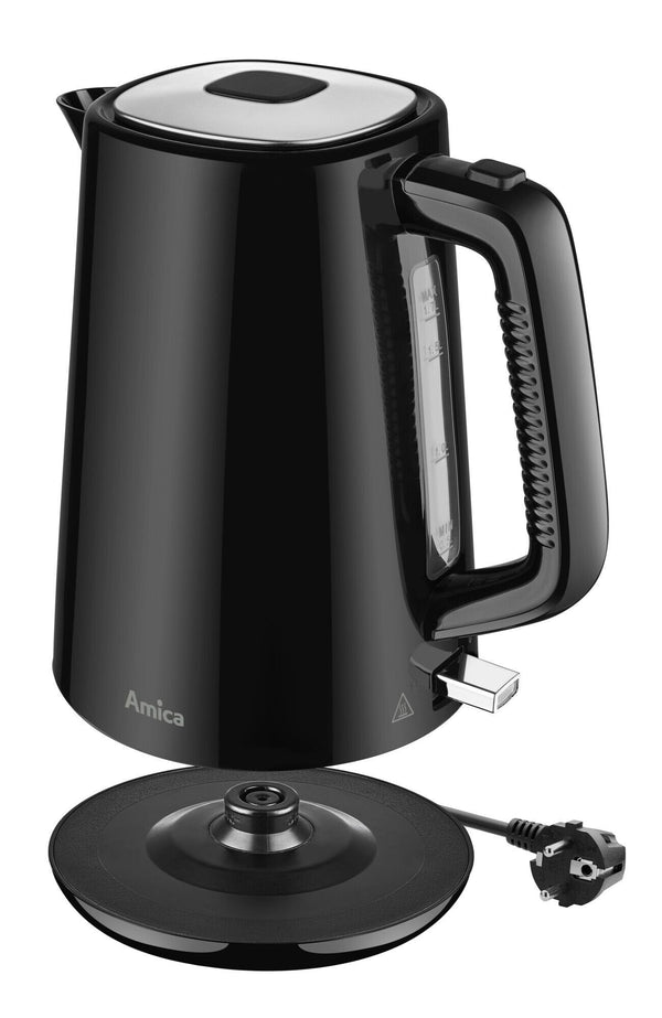 Amica KF 3040 elkedel 1,7 L 2200 W Sort