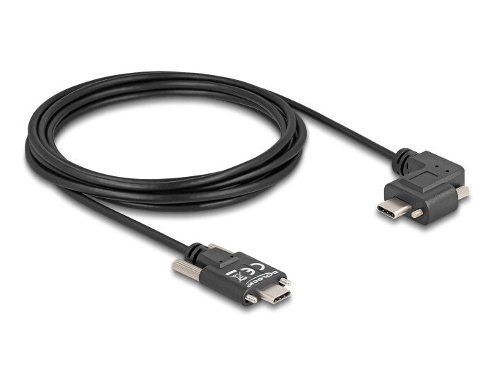 DeLOCK 80958 USB-kabel USB 2.0 3 m USB C 0,48 Gbit/sek. 60 W Sort