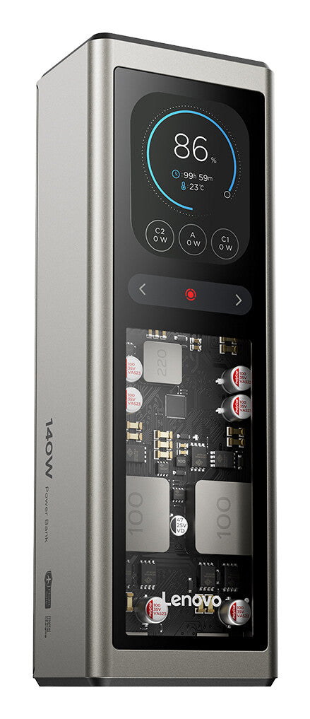 Lenovo G0A3140WWW powerbank Lithium-Ion (Li-Ion) 20000 mAh Guld, Grå