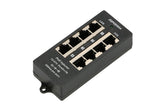 Extralink EX.12646 PoE adapter Hurtigt ethernet 48 V