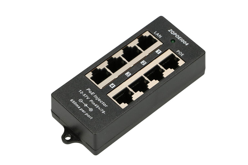 Extralink EX.12646 PoE adapter Hurtigt ethernet 48 V