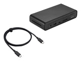 ASUS Triple Display USB-C Dock Duo DC301 Ledningsført Sort