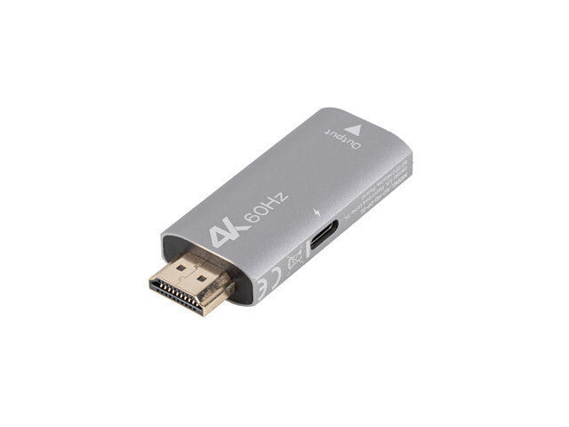 Lanberg AD-HD-DP-01 videokabel adapter 0 m HDMI Type A (Standard) DisplayPort Sølv