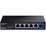 Trendnet TEG-S5061 netværksswitch Ikke administreret 2.5G Ethernet (100/1000/2500) Sort
